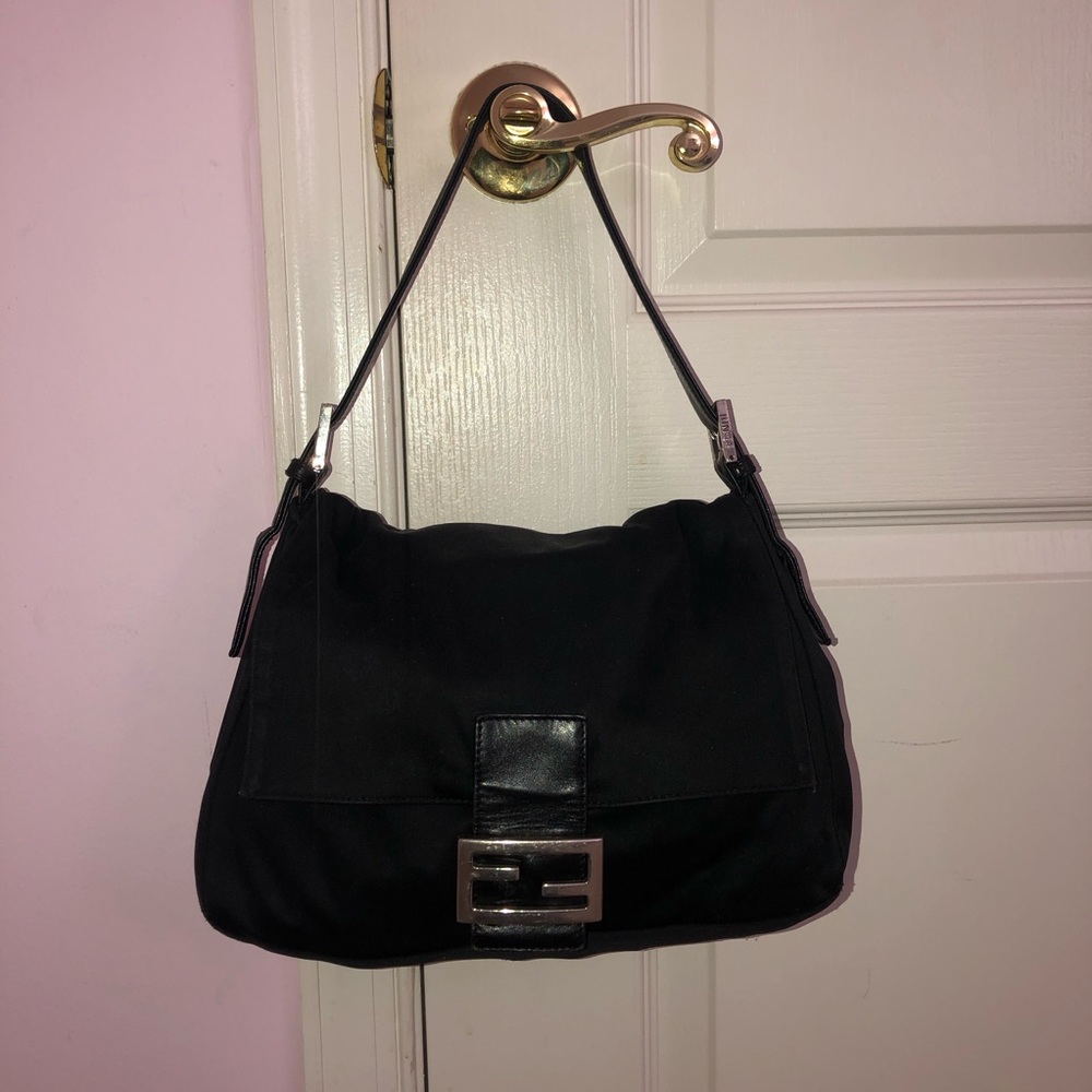 Authentic Black Fendi Bag
